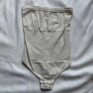 Yummie by Heather Thomson Cream Bodysuit